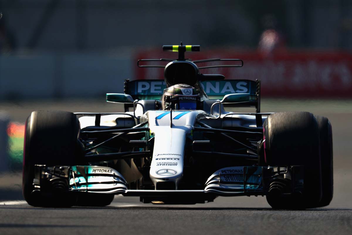 GP do México Bottas lidera dobradinha da Mercedes no primeiro treino