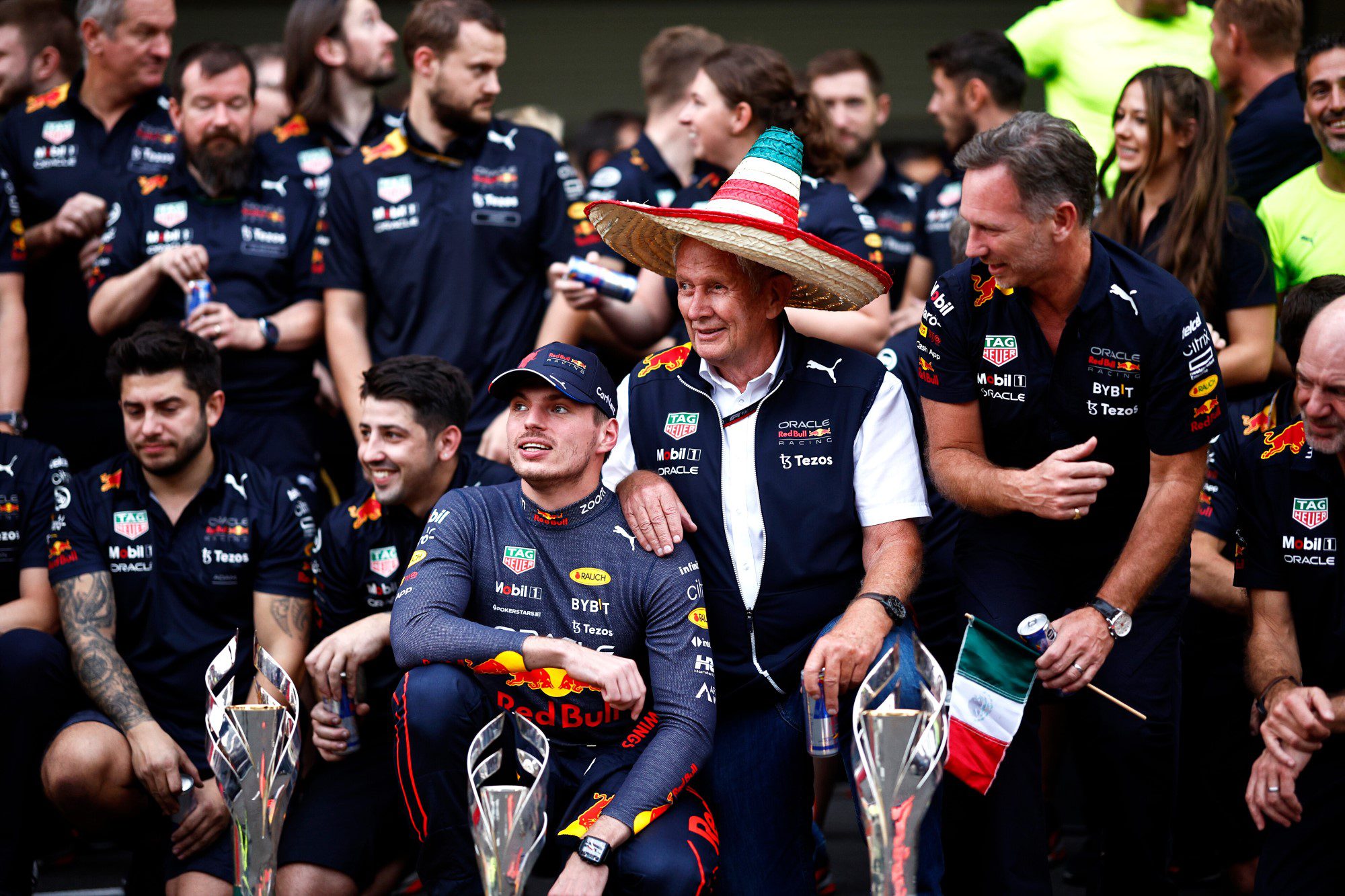 Galeria as imagens da vitória de Verstappen no GP do México de F1