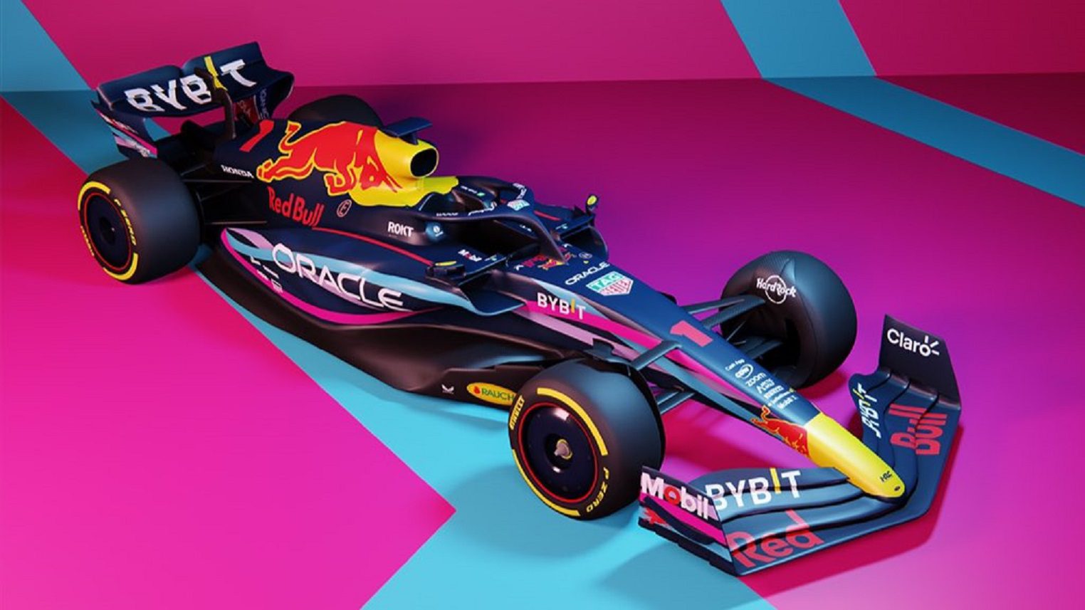 F1 Foto Red Bull Apresenta Pintura Especial Para GP De Miami