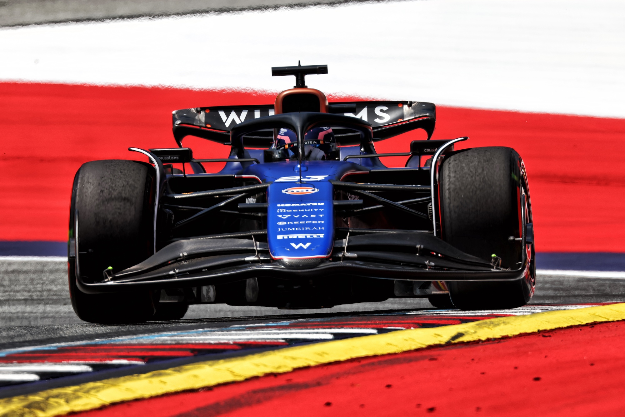 F1 Albon Conquista P9 Enquanto Colapinto Enfrenta Desafios Em Monza