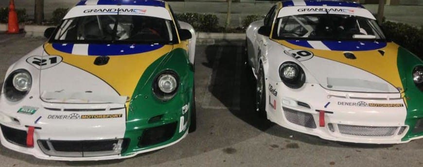 Dener revela visual dos dois Porsches que disputarão a 24h de Daytona