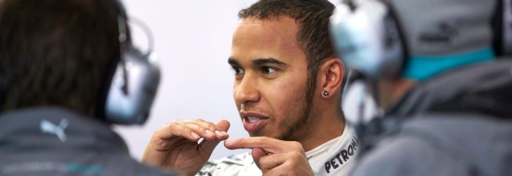 Hamilton lidera fácil no penúltimo teste de pré-temporada em Barcelona