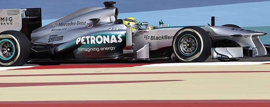 Nico Rosberg largará da pole-position no GP do Bahrain