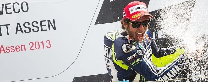 Depois de longo jejum, Valentino Rossi volta a vencer