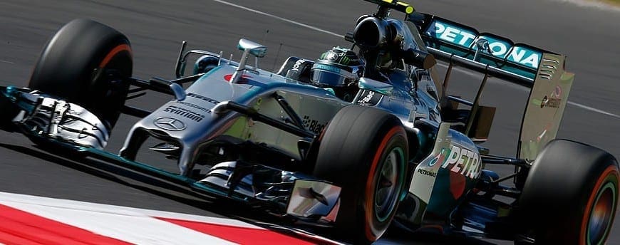 Nico Rosberg larga da pole-position no GP da Inglaterra