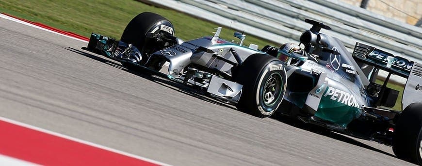 Hamilton supera Rosberg e vence GP dos Estados Unidos com tranquilidade