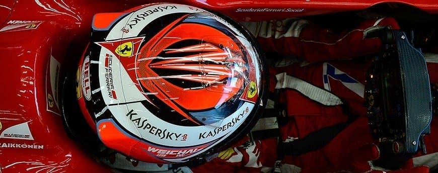 Kimi Raikkonen troca caixa de câmbio e perde cinco posições no grid