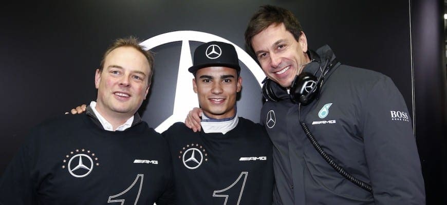 Ulrich Fritz, Pascal Wehrlein e Toto Wolff - Mercedes