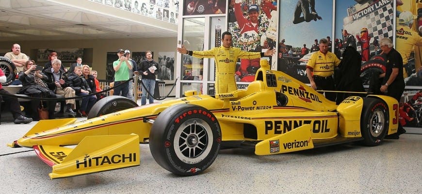 Helio Castroneves - Nova Pintura Penske