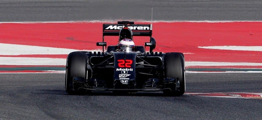 Jenson Button (McLaren) - Testes Barcelona