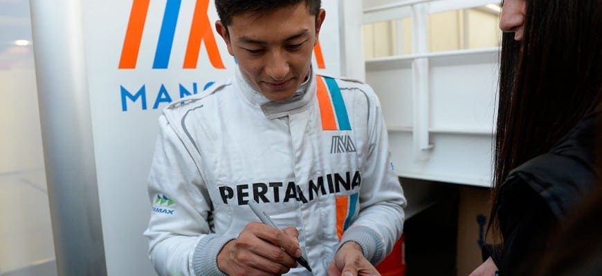 Rio Haryanto (Manor) - Testes Barcelona