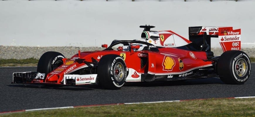 Sebastian Vettel (Ferrari) - Testes Barcelona