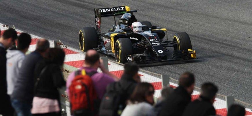 Kevin Magnussen (Renault) - Testes Barcelona