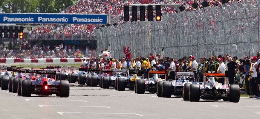 GP do Canadá 2014 - Grid