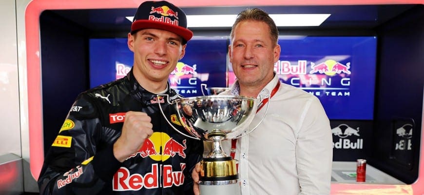 Jos e Max Verstappen (Red Bull) - GP da Espanha