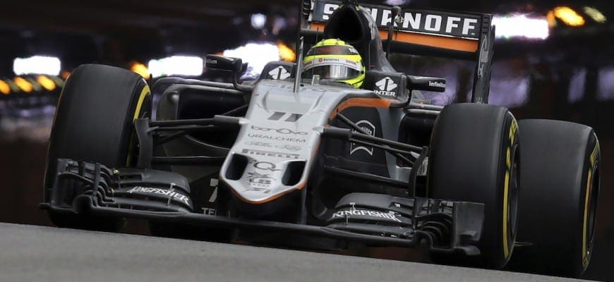 Sergio Perez (Force India) - GP de Mônaco