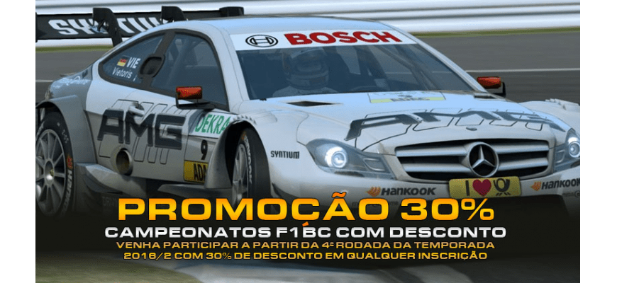 F1BC lança vídeo aulas para os pilotos e promoção para participar de campeonatos