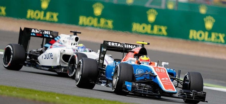 Rio Haryanto (Manor) - GP da Grã-Bretanha