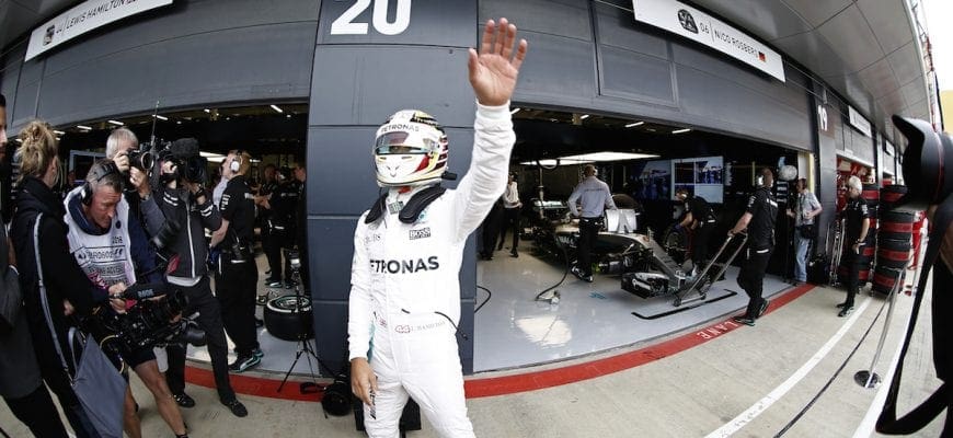 Lewis Hamilton (Mercedes) - GP da inglaterra