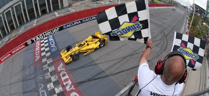 Helio Castroneves (Penske) - Toronto