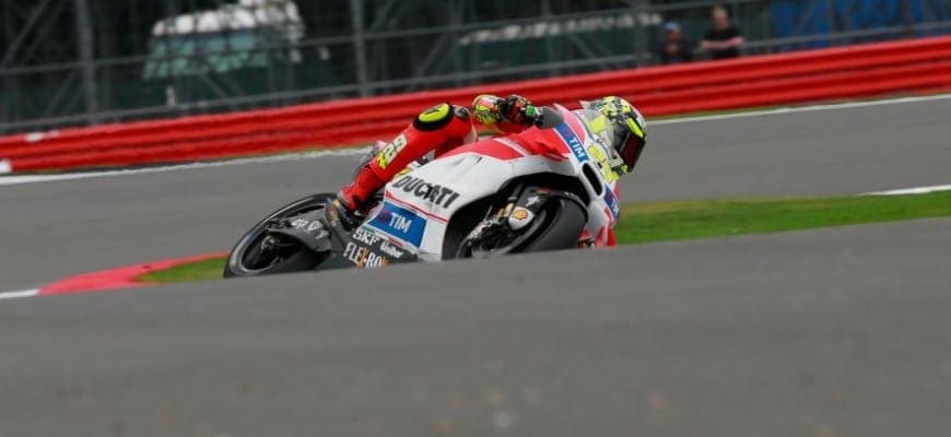 Andrea Iannone (Ducati) - GP da Grã-Bretanha