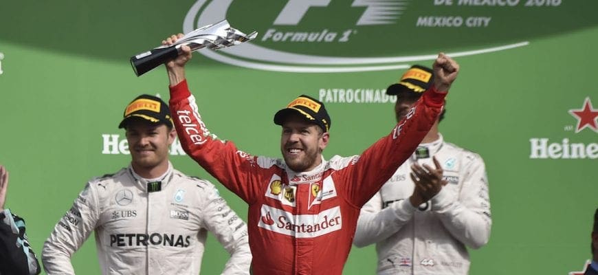 Sebastian Vettel (Ferrari) - GP do México