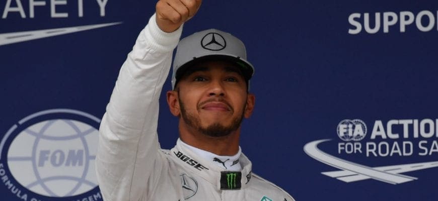 Lewis Hamilton (Mercedes) GP Brasil