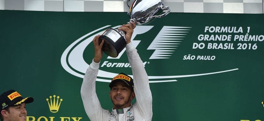 Lewis Hamilton (Mercedes) - GP do Brasil