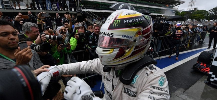 Lewis Hamilton (Mercedes) - GP do Brasil