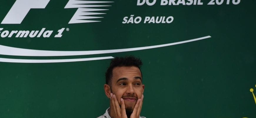 Lewis Hamilton (Mercedes) - GP Brasil