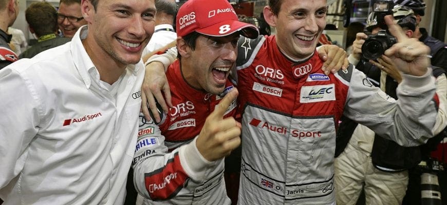 Loic Duval, Lucas di Grassi e Oliver Jarvis (Audi Sports) - 6h do Bahrein