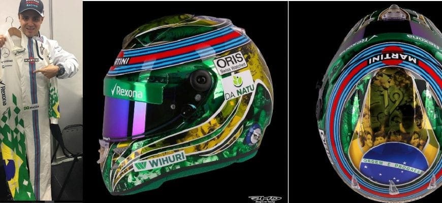 Felipe Massa correrá em Interlagos com capacete e macacão especiais