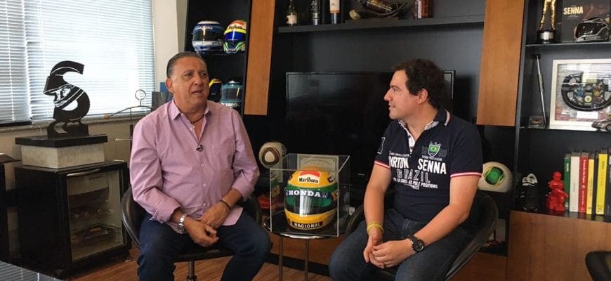 Galvão Bueno conta histórias sobre Ayrton Senna