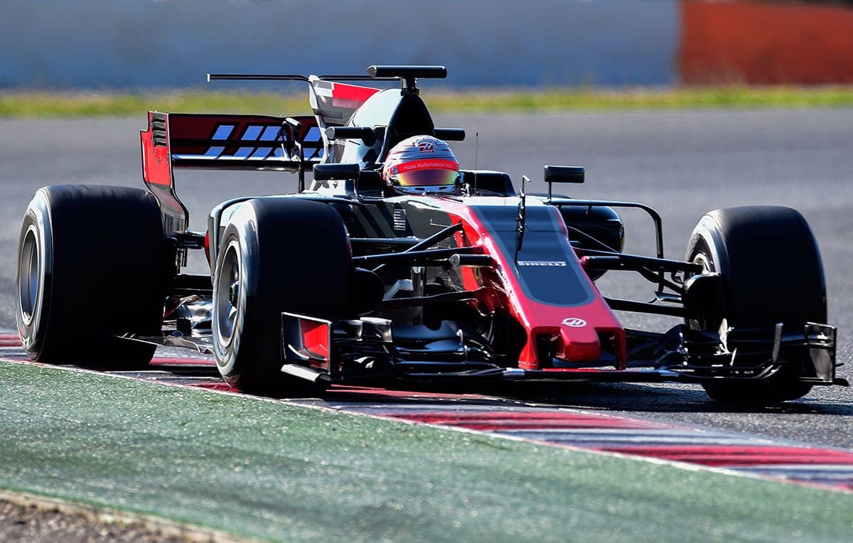 Kevin Magnussen (Haas) - Testes Barcelona