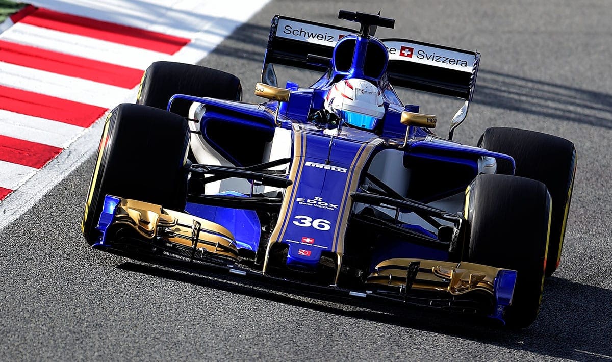 Antonio Giovinazzi (Sauber) - Testes Barcelona