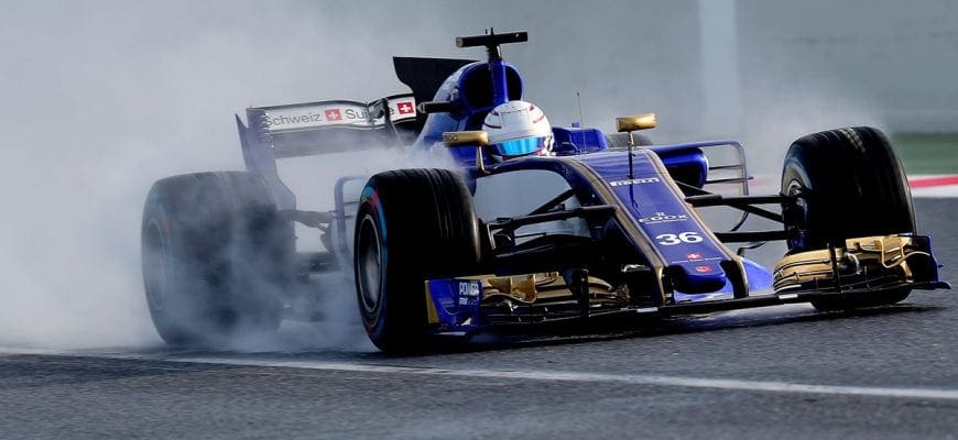 Antonio Giovinazzi (Sauber) - Testes Barcelona