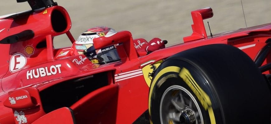 Kimi Raikkonen (Ferrari) - Testes Barcelona