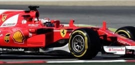 Kimi Raikkonen (Ferrari) - Testes Barcelona