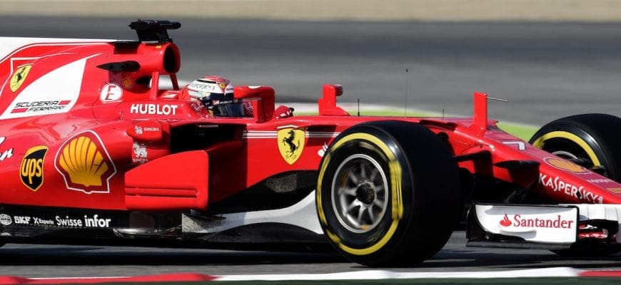 Kimi Raikkonen (Ferrari) - Testes Barcelona