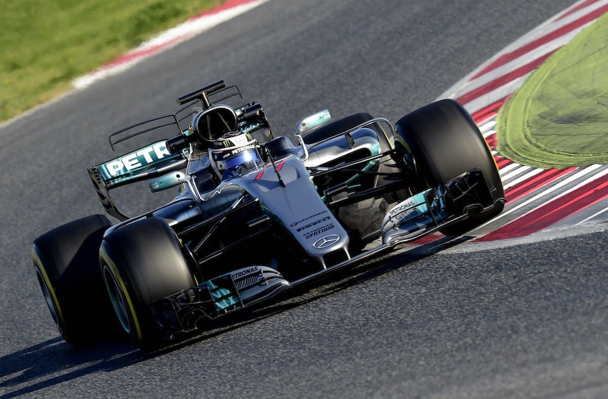 Valtteri Bottas (Mercedes) - Testes Barcelona