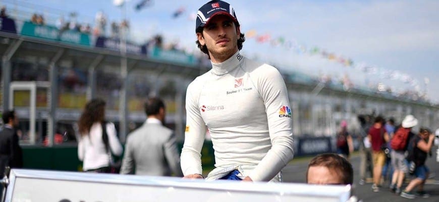 Antonio Giovinazzi (Sauber) - GP da Austrália