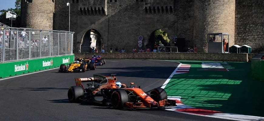 Fernando Alonso (McLaren) - GP do Azerbaijão