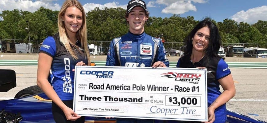 Leist larga na pole hoje e em segundo amanhã em Road America