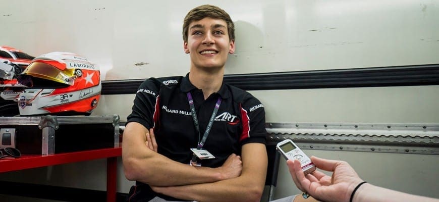 George Russell (GP3) - Barcelona