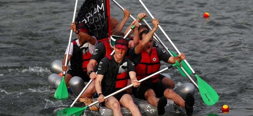 McLaren vence o tradicional Raft Race - Canadá