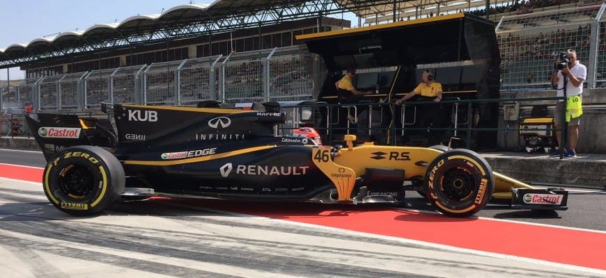 Robert Kubica (Renault) - Testes Hungria