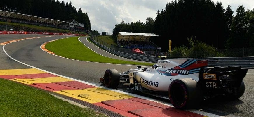 Lance Stroll (Williams) - GP da Bélgica 2017