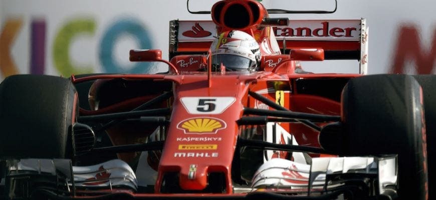 Sebastian Vettel (Ferrari) - GP do México