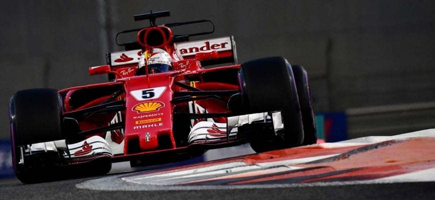 Sebastian Vettel (Ferrari) - GP de Abu Dhabi