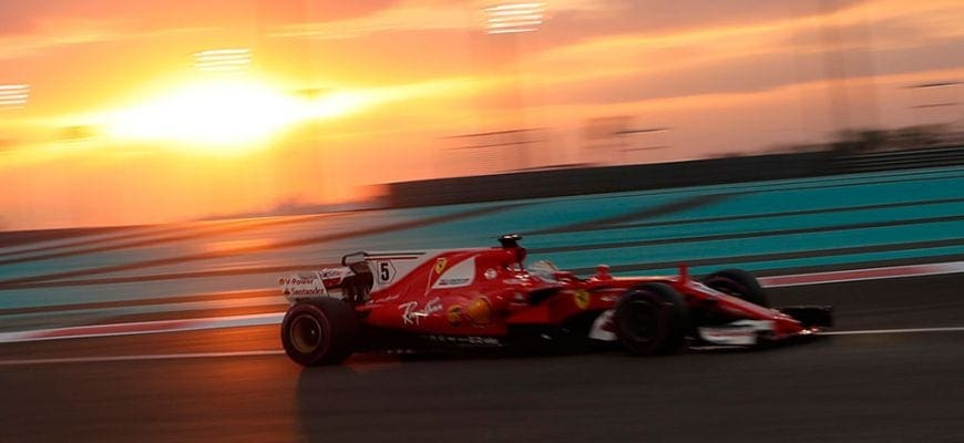 Sebastian Vettel (Ferrari) - GP de Abu Dhabi